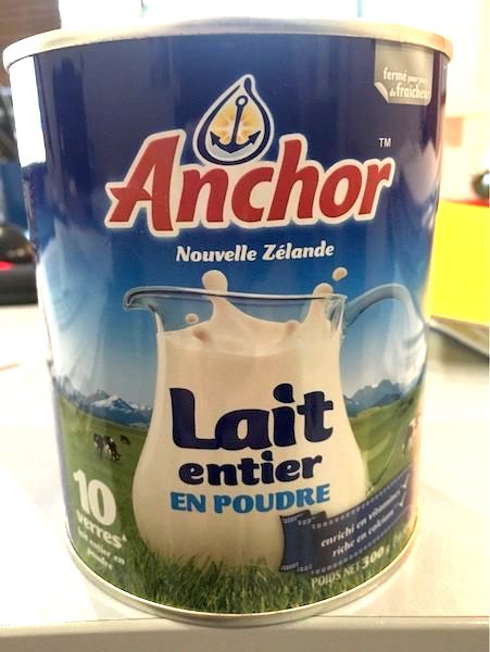 LAIT ENTIER EN POUDRE