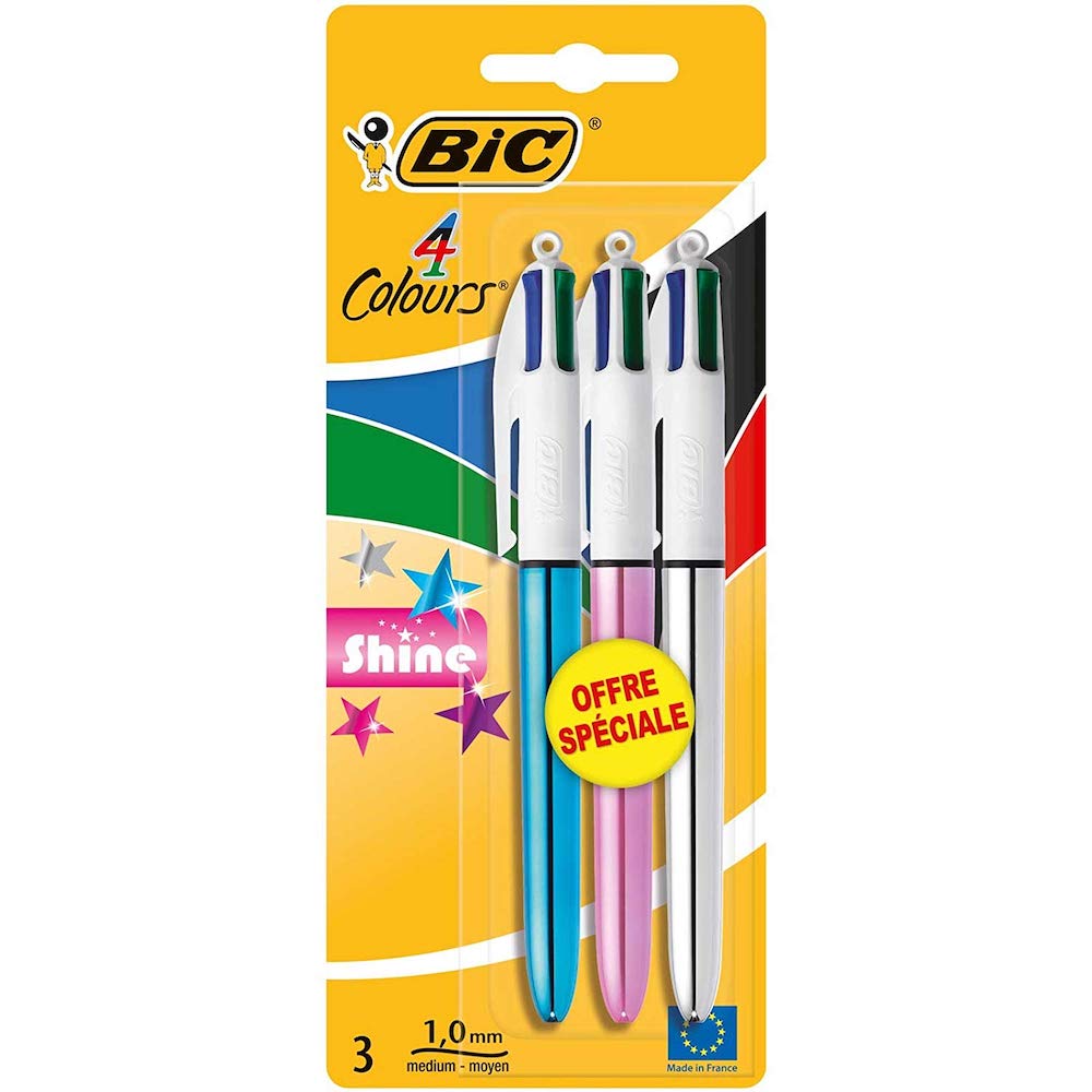 STYLOS 4 COULEURS