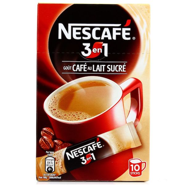 Café soluble Espresso Original, Nescafé (95 g = 52 tasses)