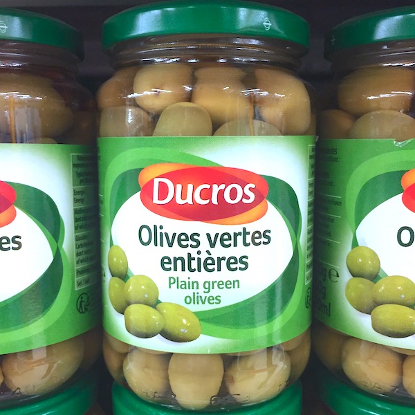 OLIVES VERTES ENTIÈRES