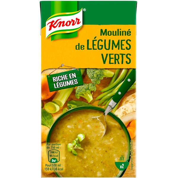 MOULINÉ DE LÉGUMES VERTS