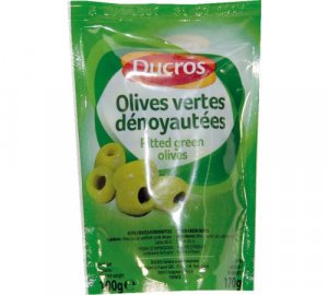 OLIVES VERTES DÉNOYAUTÉES