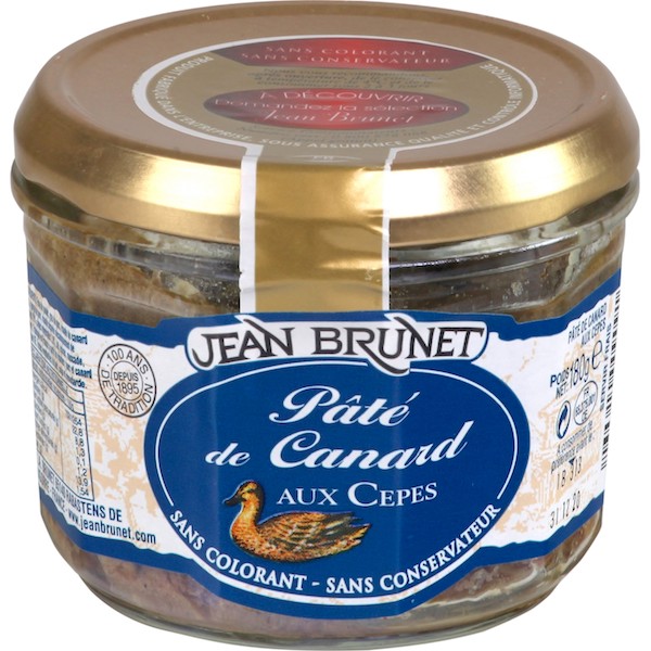 PATÉ DE CANARD AUX CÈPES