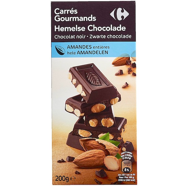 CHOCOLAT NOIR AMANDES