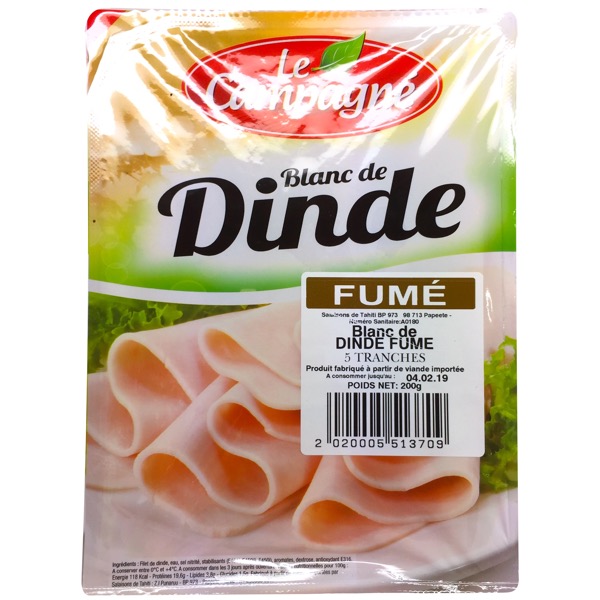 BLANC DE DINDE FUMÉ