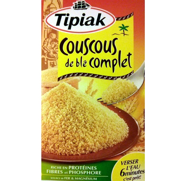 COUSCOUS DE BLÉ COMPLET