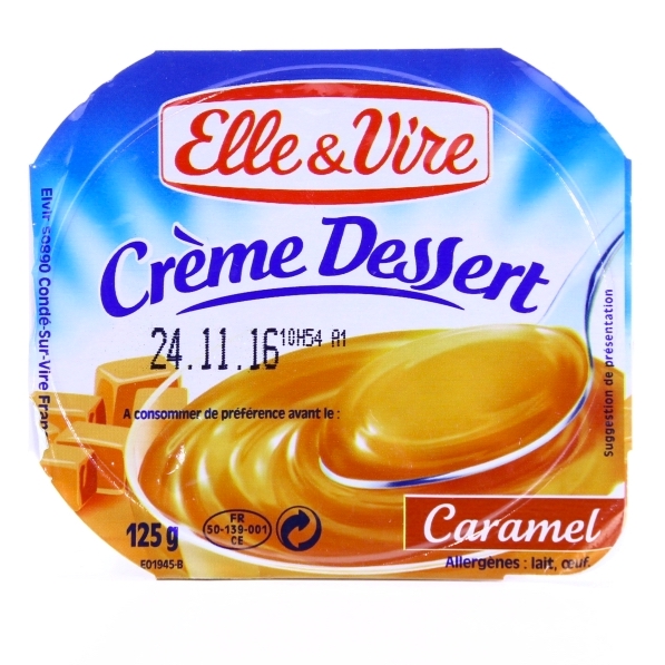 CREME DESSERT CARAMEL x4