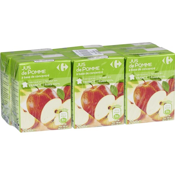 JUS DE POMME x6