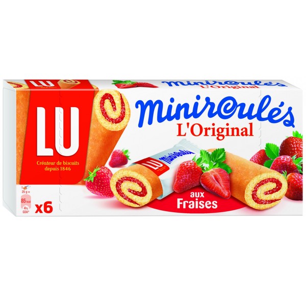 MINIROULÉS FRAISES