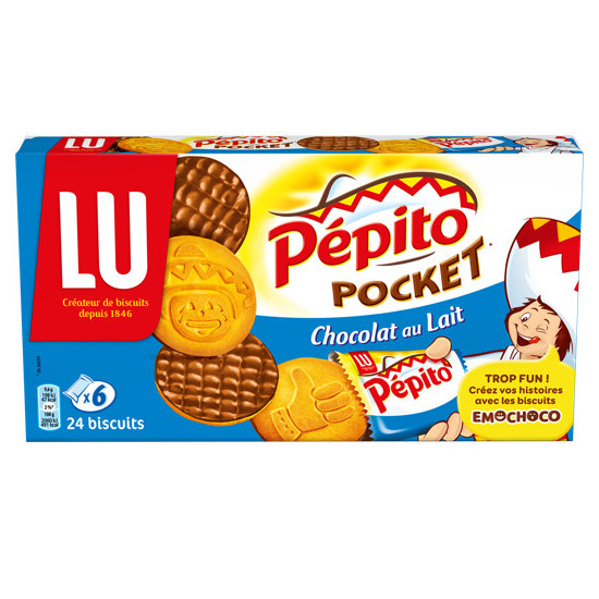 PEPITO POCKET CHOCOLAT AU LAIT