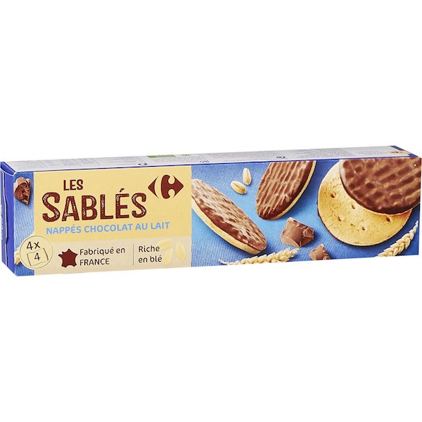 LES SABLÉS CHOCOLAT AU LAIT