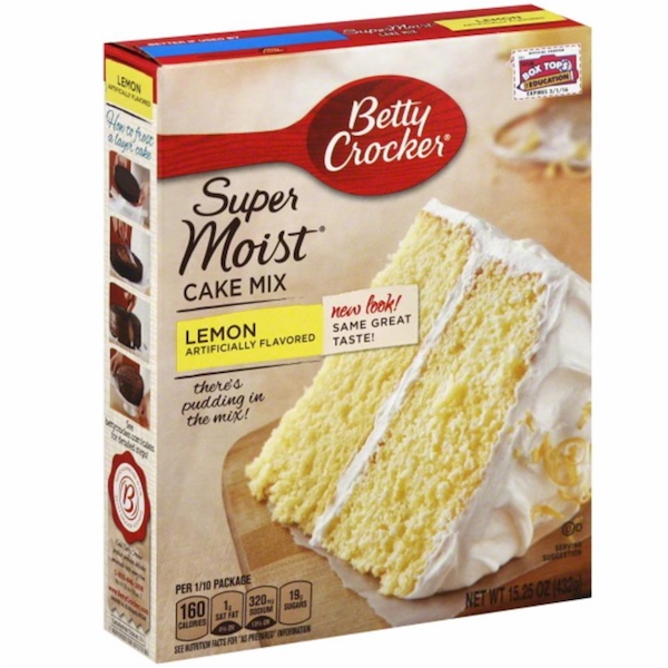 SUPER MOIST CAKE MIX LEMON