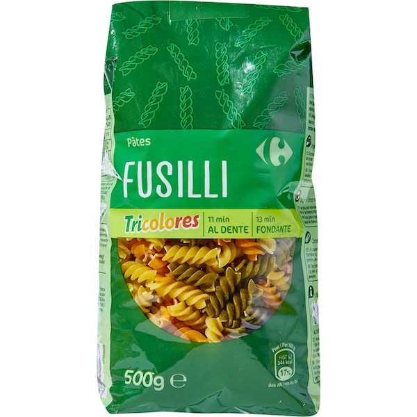 FUSILLI TRICOLORES