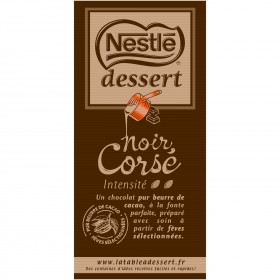 CHOCOLAT NOIR CORSÉ