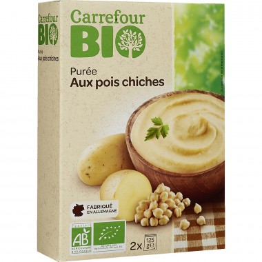 PURÉE POIS CHICHES