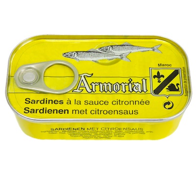 SARDINE SAUCE CITRONNÉE