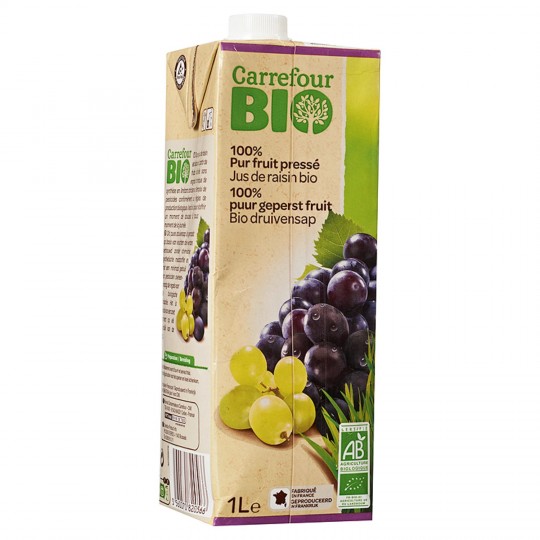 JUS DE RAISIN BIO