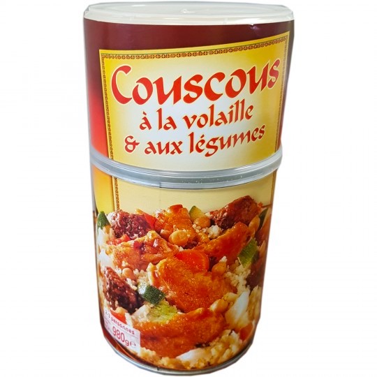 COUSCOUS VOLAILLE LÉGUMES