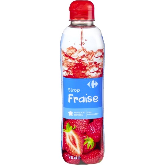 SIROP FRAISE