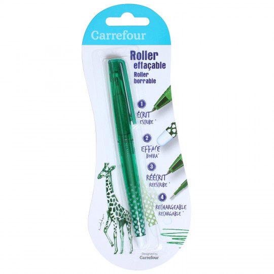 ROLLER EFFACABLE VERT