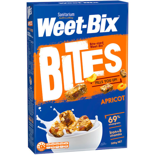 WEET BIX BITES APRICOT