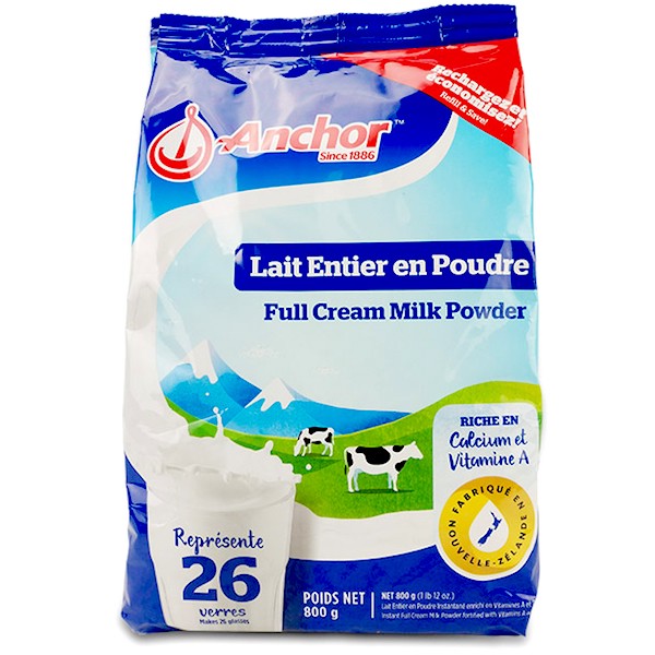 LAIT ENTIER EN POUDRE