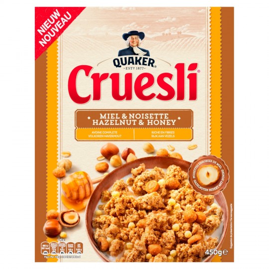 CRUESLI MIEL NOISETTE