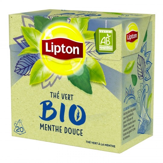 THÉ VERT BIO MENTHE DOUCE