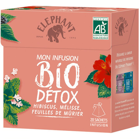 BIO DETOX HIBISCUS MELISSE MURIER