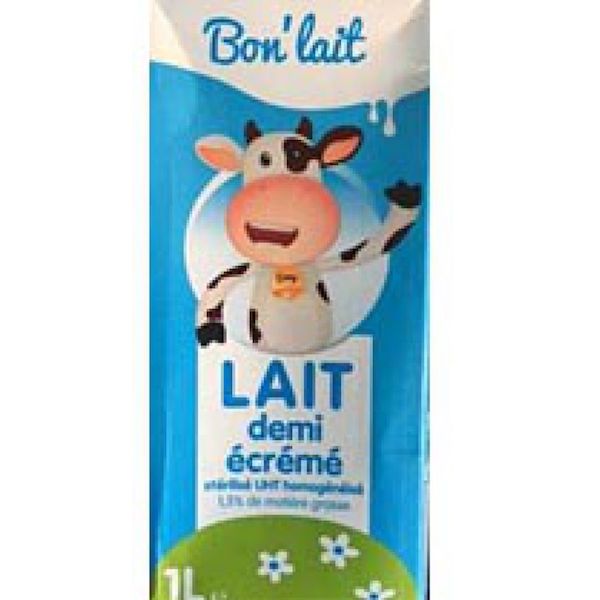 LAIT DEMI-ÉCRÉMÉ