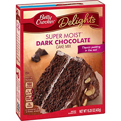 DARK CHOCOLATE CAKE MIX