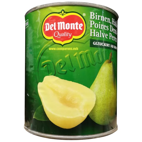 POIRES DEMI-FRUITS