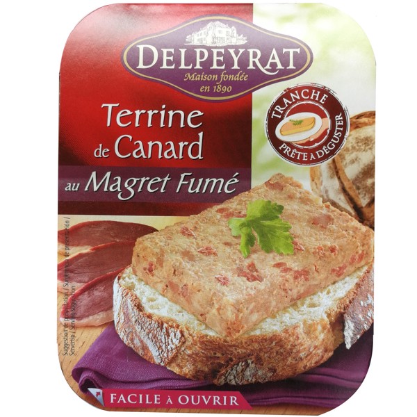 TERRINE DE CANARD MAGRET FUMÉ