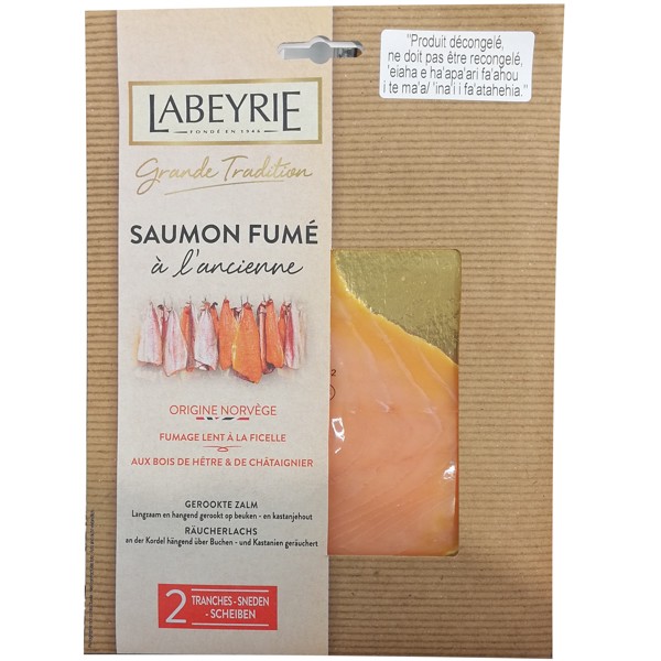 SAUMON FUMÉ A L'ANCIENNE