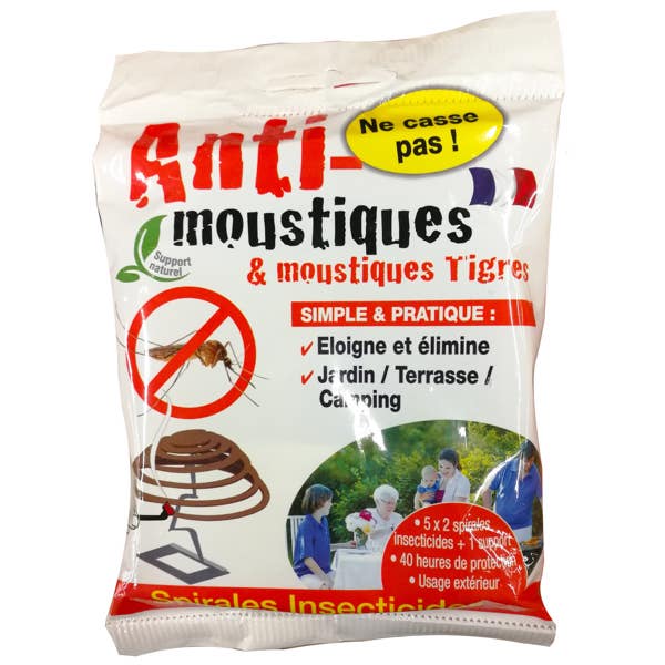 SPIRALES ANTI MOUSTIQUES