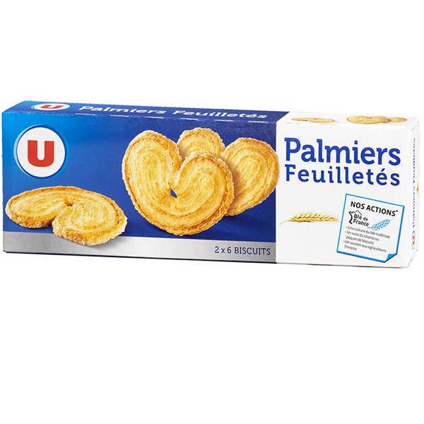 PALMIERS FEUILLETÉS