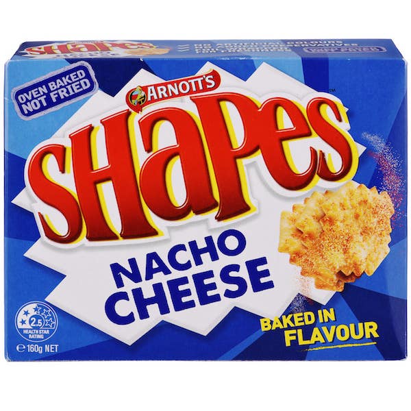 SHAPES NACHO CHEESE