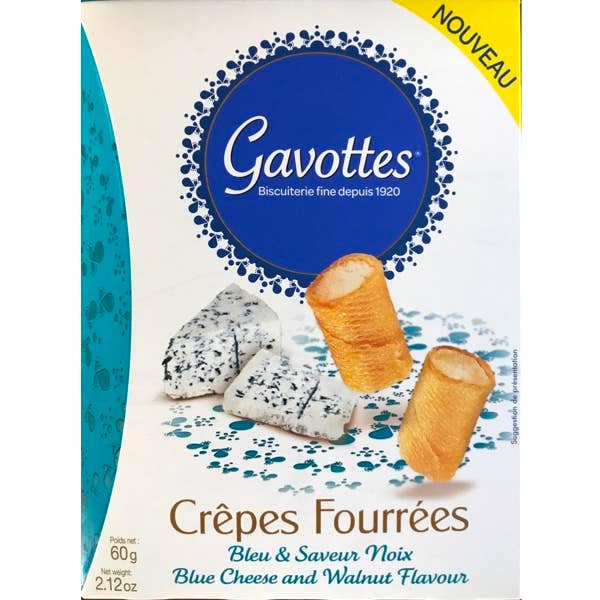 CREPES FOURRÉES BLEU NOIX