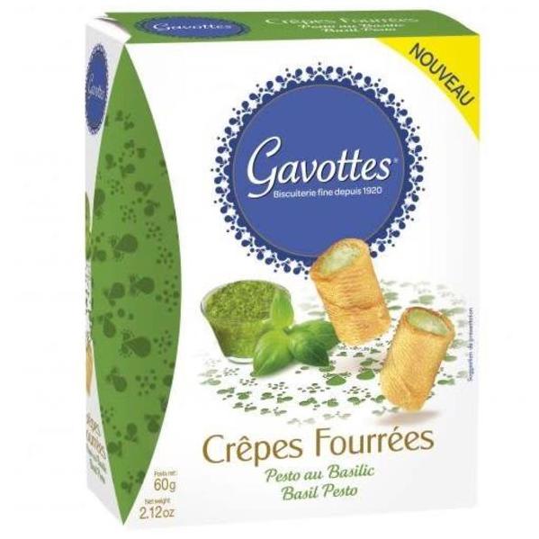 CREPES FOURRÉES PESTO BASILIC