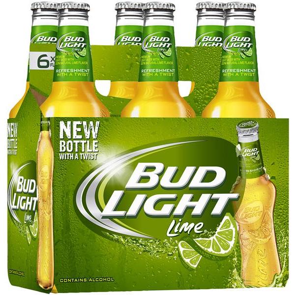 BUD LIGHT LIME x6