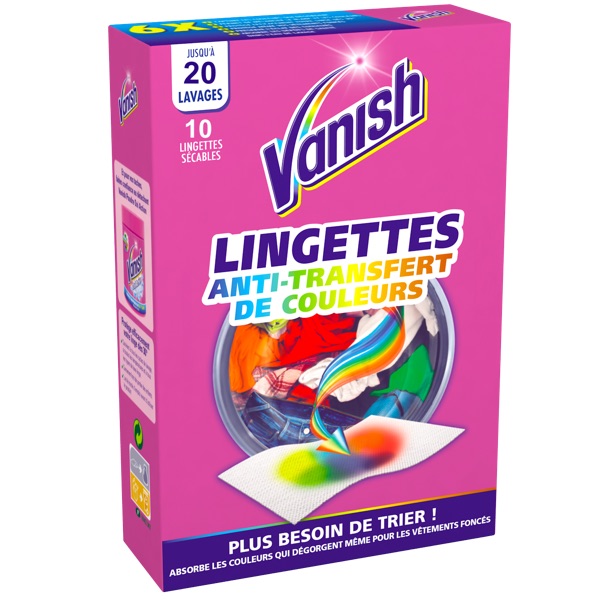 LINGETTES ANTI TRANSFERT