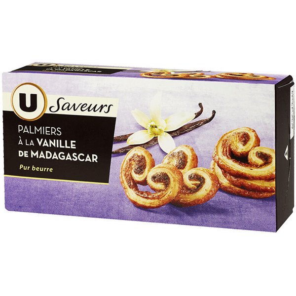 PALMIERS VANILLE