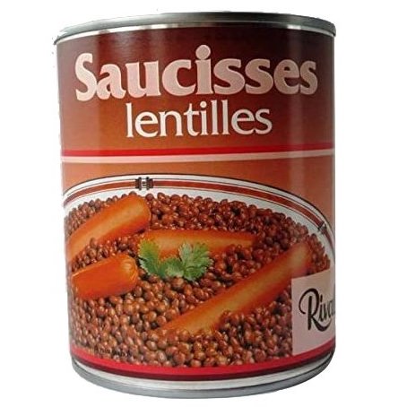 SAUCISSES LENTILLES