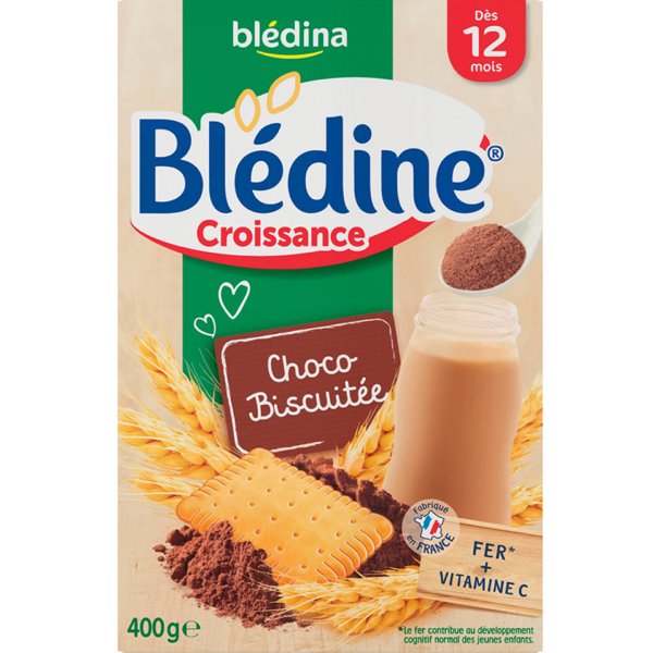 BLÉDINE CROISSANCE CHOCO BISCUITÉ