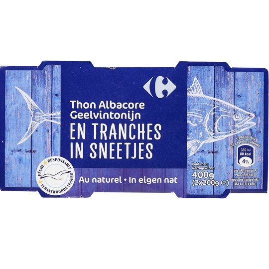 THON ALBACORE TRANCHE x2