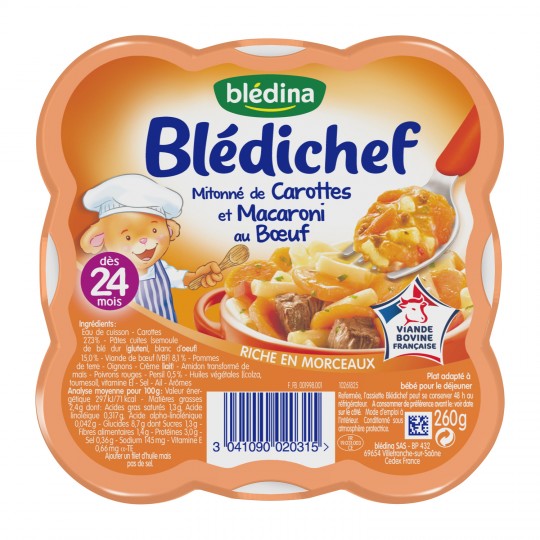 BLÉDICHEF CAROTTES BŒUF