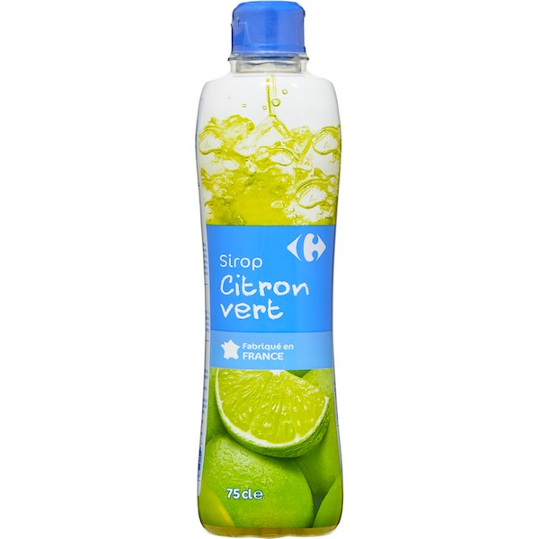 SIROP CITRON VERT