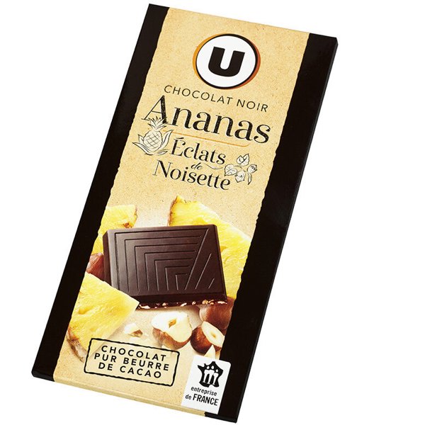 CHOCOLAT NOIR ANANAS