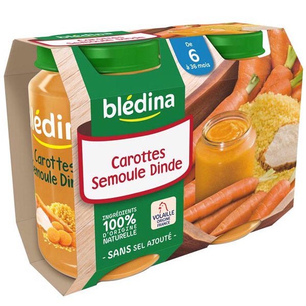 CAROTTES SEMOULE DINDE