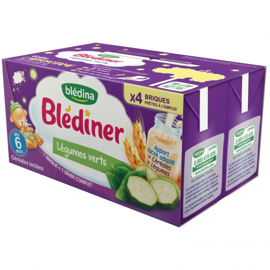 BLÉDINER LÉGUMES VERT